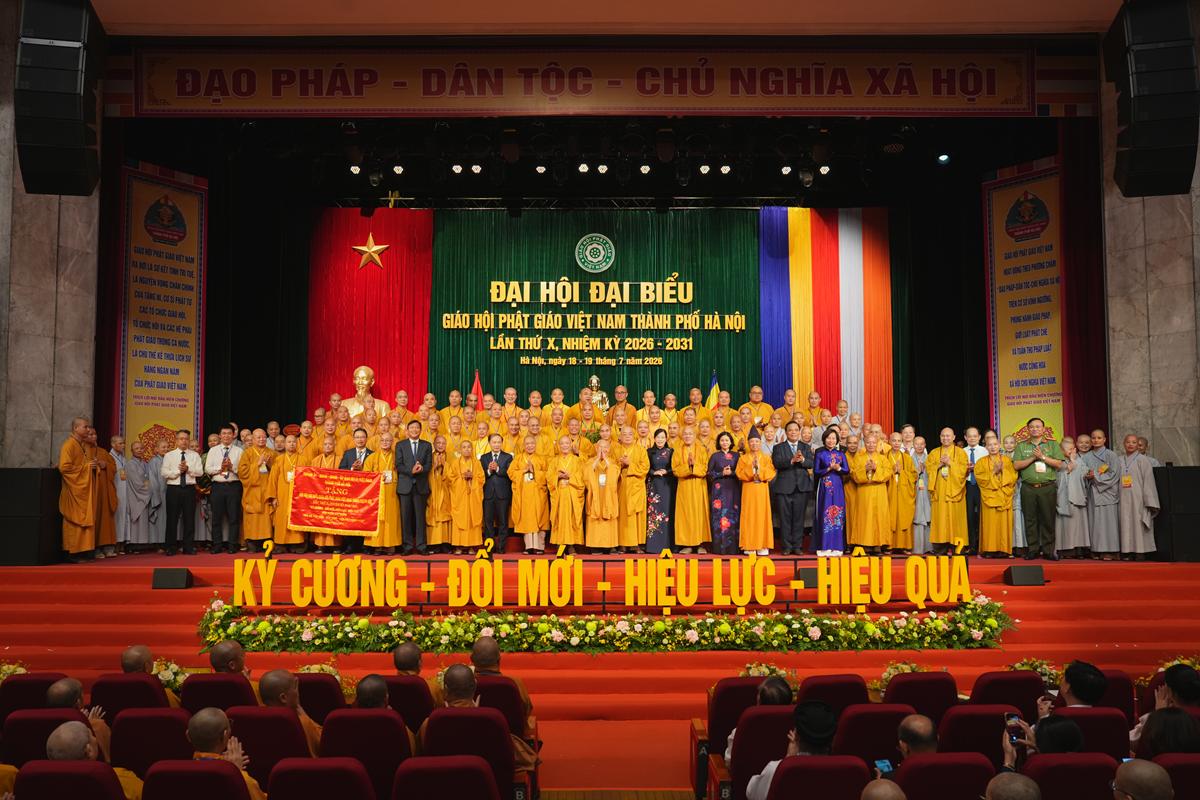 Hòa thượng Thích Bảo Nghiêm tái đắc cử Trưởng BTS GHPGVN TP. Hà Nội nhiệm kỳ 2026 – 2031